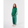 bobo choses B.C. shadow stripe jogging pants green