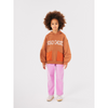 bobo choses corduroy straight pants pink