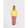 bobo choses harlequin all over quilted pants red