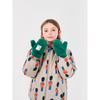 bobo choses B.C. furry mittens green