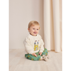 bobo choses faraway castle baby sweatshirt offwhite