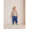 bobo choses beneath the moon baby denim baggy pants navy