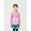 bobo choses magic shoe long sleeve t-shirt fuchsia