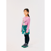 bobo choses magic shoe long sleeve t-shirt fuchsia