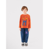 bobo choses faraway castle long sleeve t-shirt orange