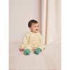 bobo choses freedom bird all over baby leggings light yellow