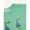 bobo choses faraway castle baby long sleeve t-shirt green