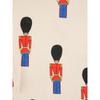 bobo choses little tin soldiers all over baby leggings offwhite