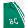 bobo choses B.C. shadow stripe jogging pants green