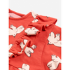 bobo choses freedom bird all over baby ruffle dress red