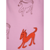 bobo choses wonder horse all over paper bag jogging pants pink