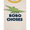 bobo choses talking crocodile t-shirt white