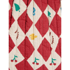 bobo choses harlequin all over quilted woven skirt red