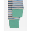 bobo choses stripes waffle baby leggings blue