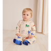 bobo choses wonder horse all over baby harem pants offwhite