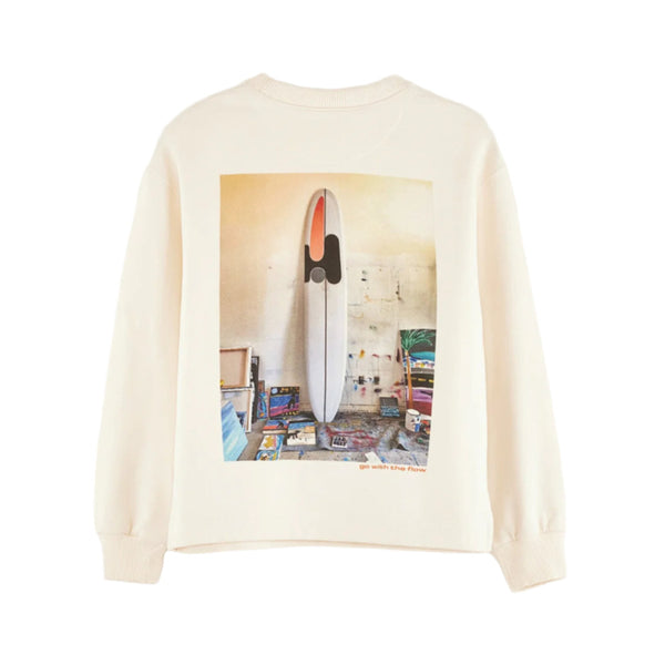 bellerose chamo relaxed sweatshirt whisper