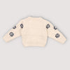 the new society osaka baby cardigan vanilla cream