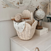 olli ella rattan lily basket set buttercream