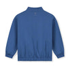 gray label half zip sweatshirt blue moon