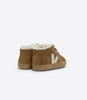 veja baby suede sneakers camel pierre lined