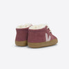 veja baby suede sneakers petal lined