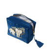 baby elephant conservation pouch navy/velvet