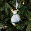 melange collection penguin ornament