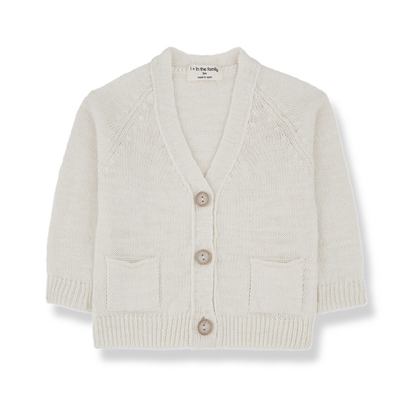 1+ in the family enea cardigan off white