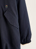 bellerose harbor parka coat navy