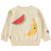 molo brody knit baby cardigan cute fruits