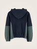 bellerose ferral hooded sweatshirt navy