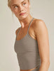 beyond yoga spacedye slim racerback cropped tank birch heather