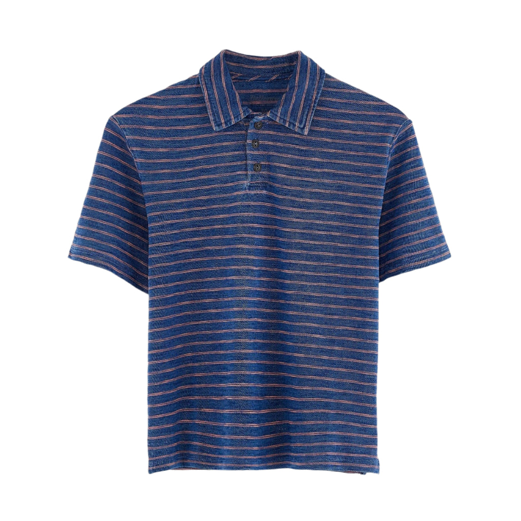 bellerose komi polo shirt stripes