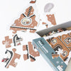 wee gallery gingerbread house floor puzzle