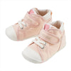 miki house classic high top first walker shoes pink