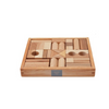 wooden story blocks in tray 30 pcs