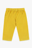 bonton darius baby corduroy trousers yellow