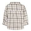 tartine et chocolat plaid shirt natural