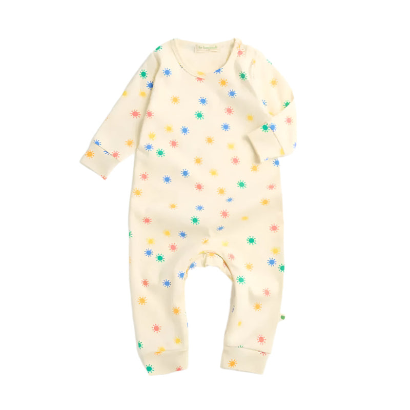 the bonnie mob dreamy baby playsuit rainbow sunshine