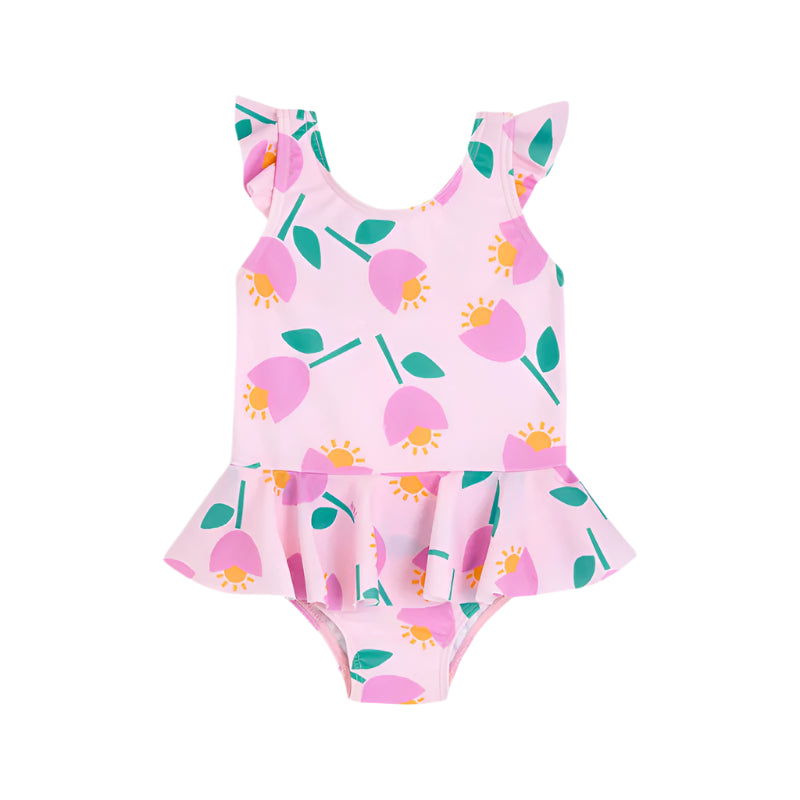 the bonnie mob ravello swimsuit tulip sunset