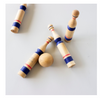 wooden story bowling game blue