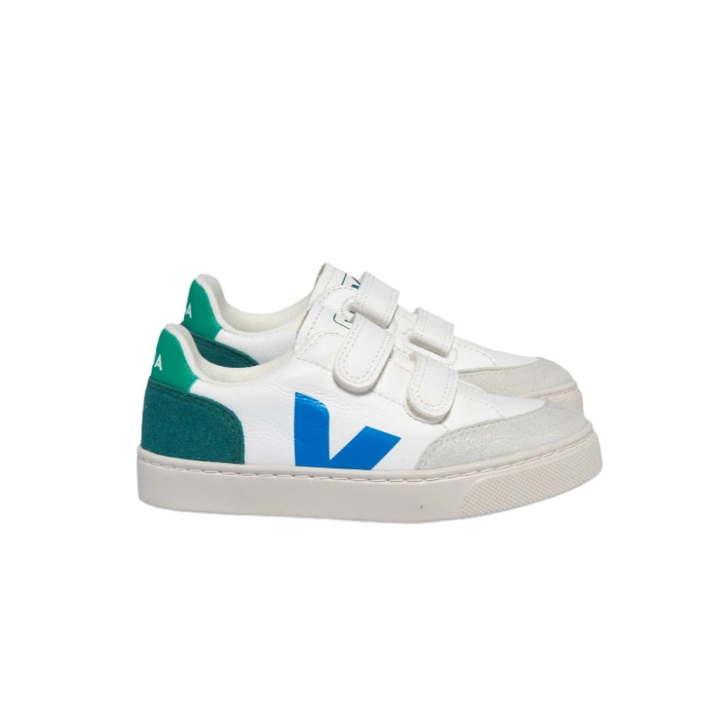 veja small v-12 velcro chromefree sneakers multico brittany