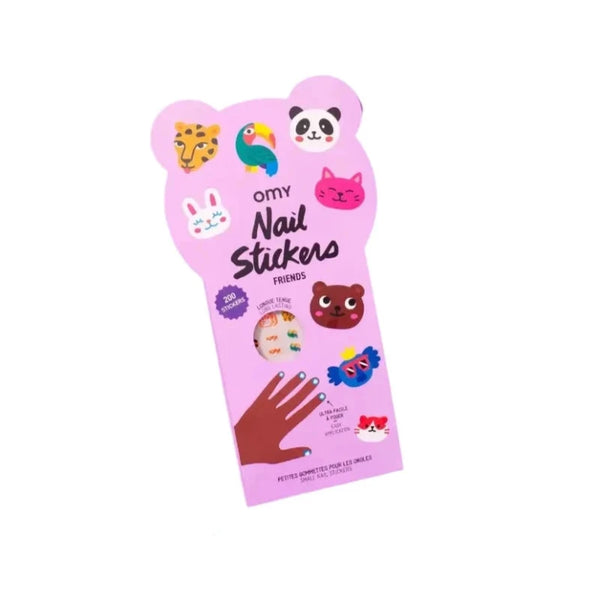 omy friends nail stickers