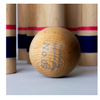 wooden story bowling game blue