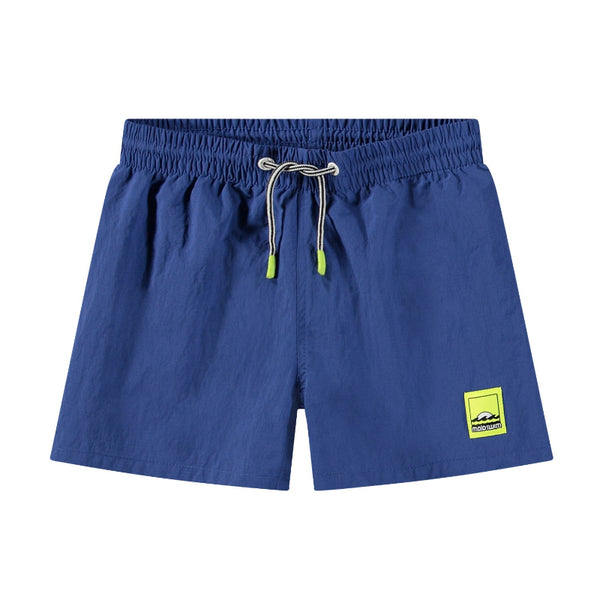 molo niko solid swim short mazarine blue