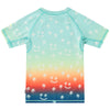 molo neptune short sleeve rashguard palmtree smile