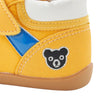 miki house retro first walker shoes yellow