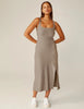 beyond yoga spacedye getaway dress birch heather