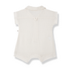 1+ in the family vittorio baby jumpsuit ecru