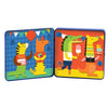 petit collage party animals magnetic play set